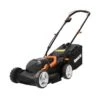 Worx Akku-Rasenmäher WG779E.1 40 V (2 X 4 Ah 20 V Akkus) 30 L Fangkorb