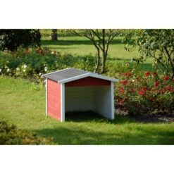 Dobar Garage Für Mähroboter Rot -Gartengeräte Geschäft 4637 maehrobotergarage 06