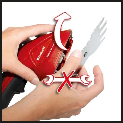 Einhell Akku-Gras- Und Strauchschere GC-CG 3,6 Li 6 Einhell Akku-Gras- Und Strauchschere GC-CG 3,6 Li – Bild 6