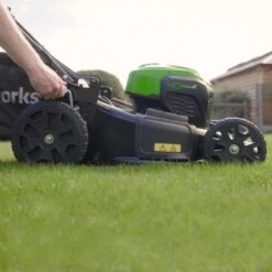 Greenworks Akku-Rasenmäher GD40LM46SP 40 V Solo -Gartengeräte Geschäft 6952909031385 2508 A 05