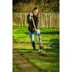 Spear Head Gartenspaten Spade XXL Gartenschaufel Gelb 148 Cm -Gartengeräte Geschäft 731528 1741 SHLF2 05