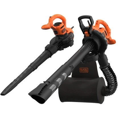 Black & Decker Black+Decker 3-in-1 Elektro-Laubsauger Und Bläser BEBLV290 2.900 W 1 Black & Decker Black+Decker 3-in-1 Elektro-Laubsauger Und Bläser BEBLV290 2.900 W